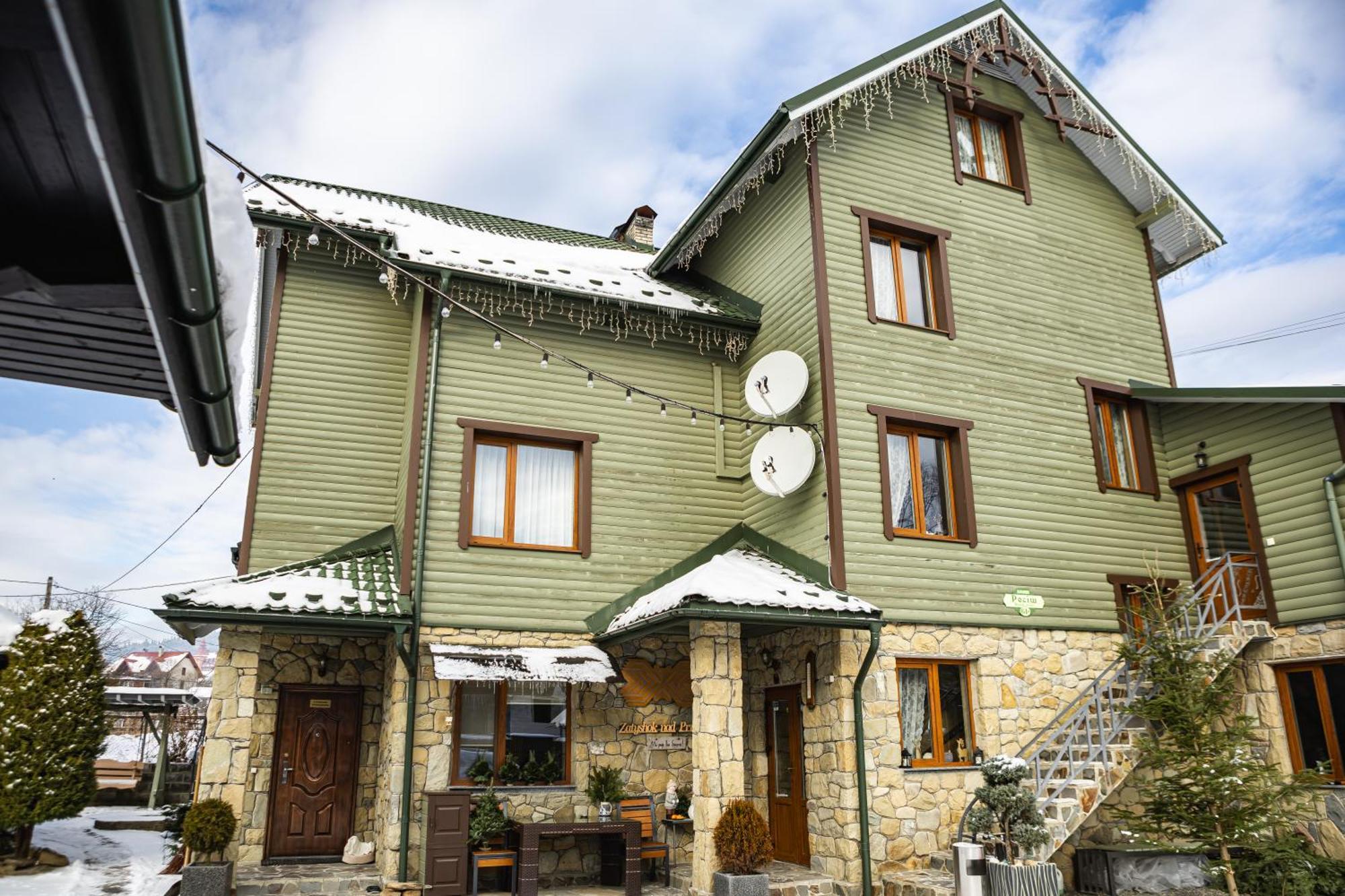 Hotel Zatyshok Nad Prutom Bukovel Exterior foto